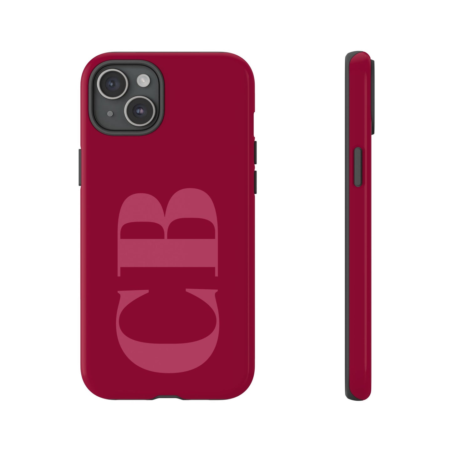 Berry Custom Initial iPhone Case