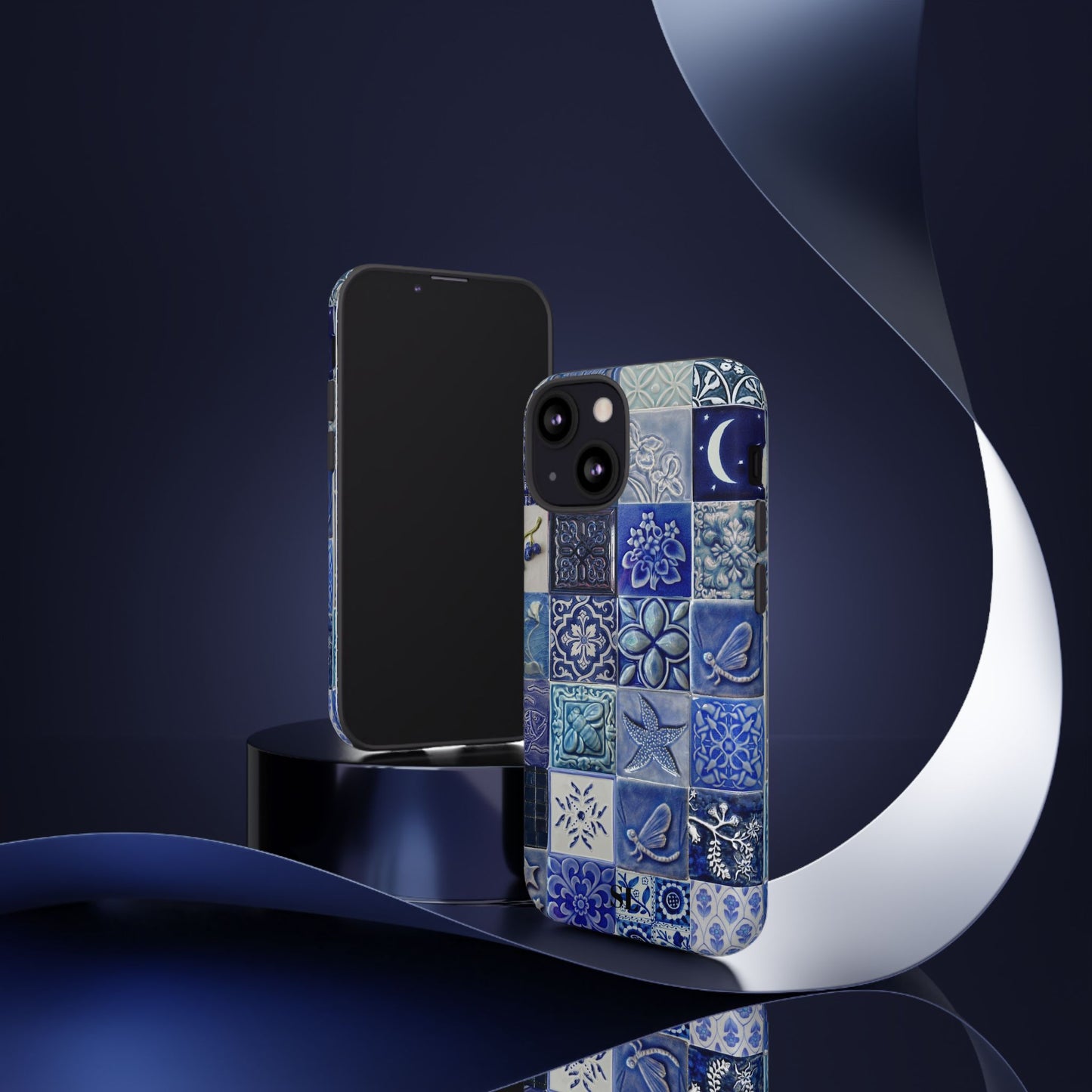 Midnight Mosaic Tiles iPhone Case