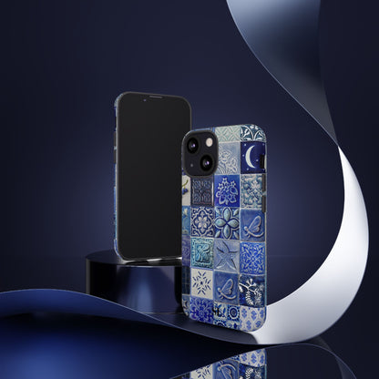 Midnight Mosaic Tiles iPhone Case