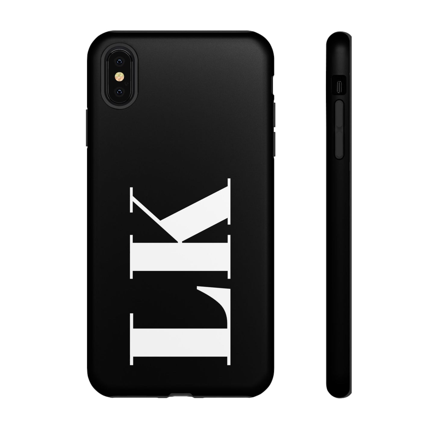 Ebony Custom Initial iPhone Case