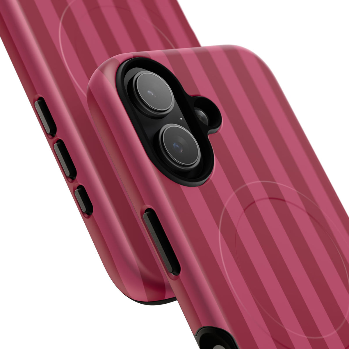 Berry Stripe MagSafe Case