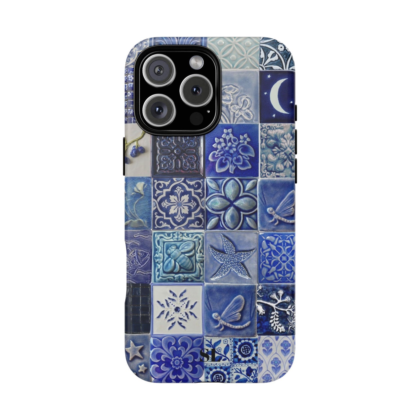 Midnight Mosaic Tiles iPhone Case