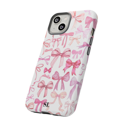 Pink Bows iPhone Case