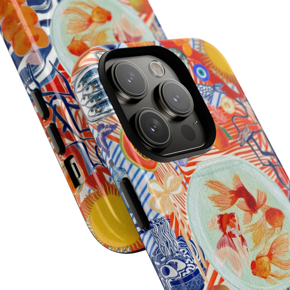 Navy Goldfish Bowl MagSafe Case