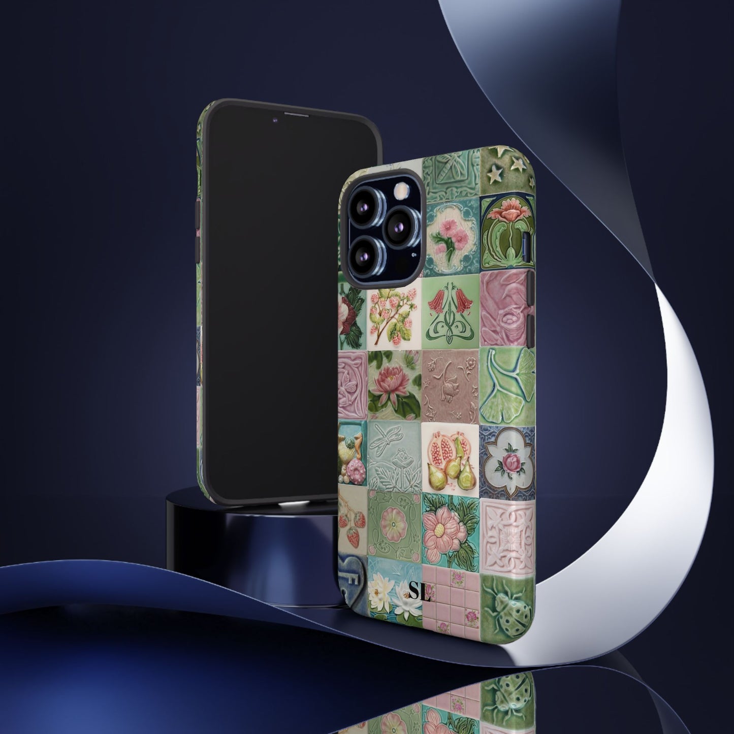 Garden Mosaic Tiles iPhone Case