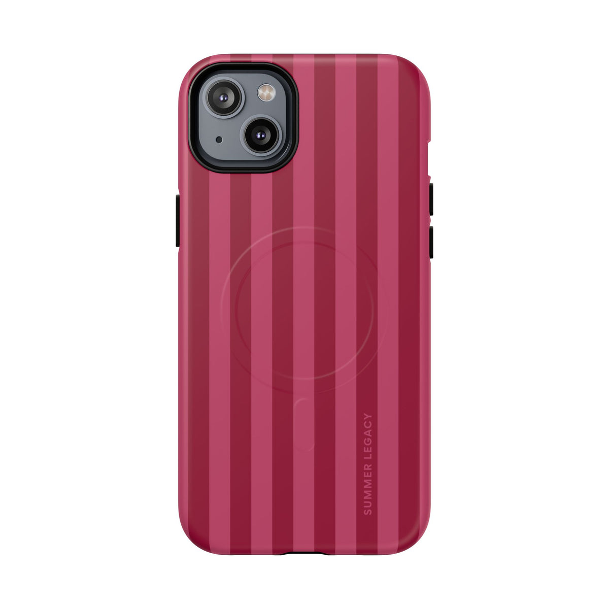 Berry Stripe MagSafe Case