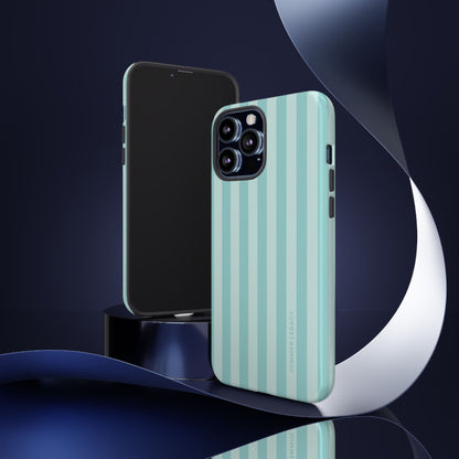 Teal Stripe iPhone Case