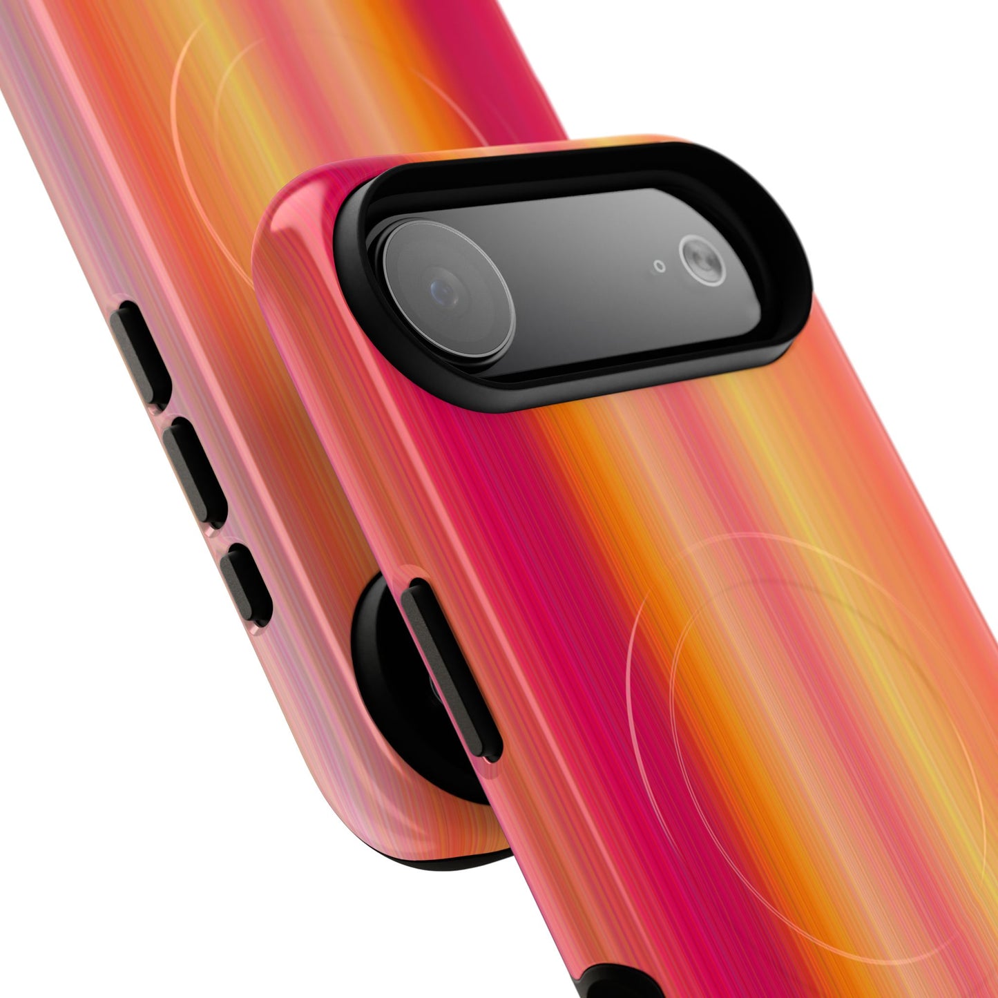 Amber Glow Ombre Stripe MagSafe Case