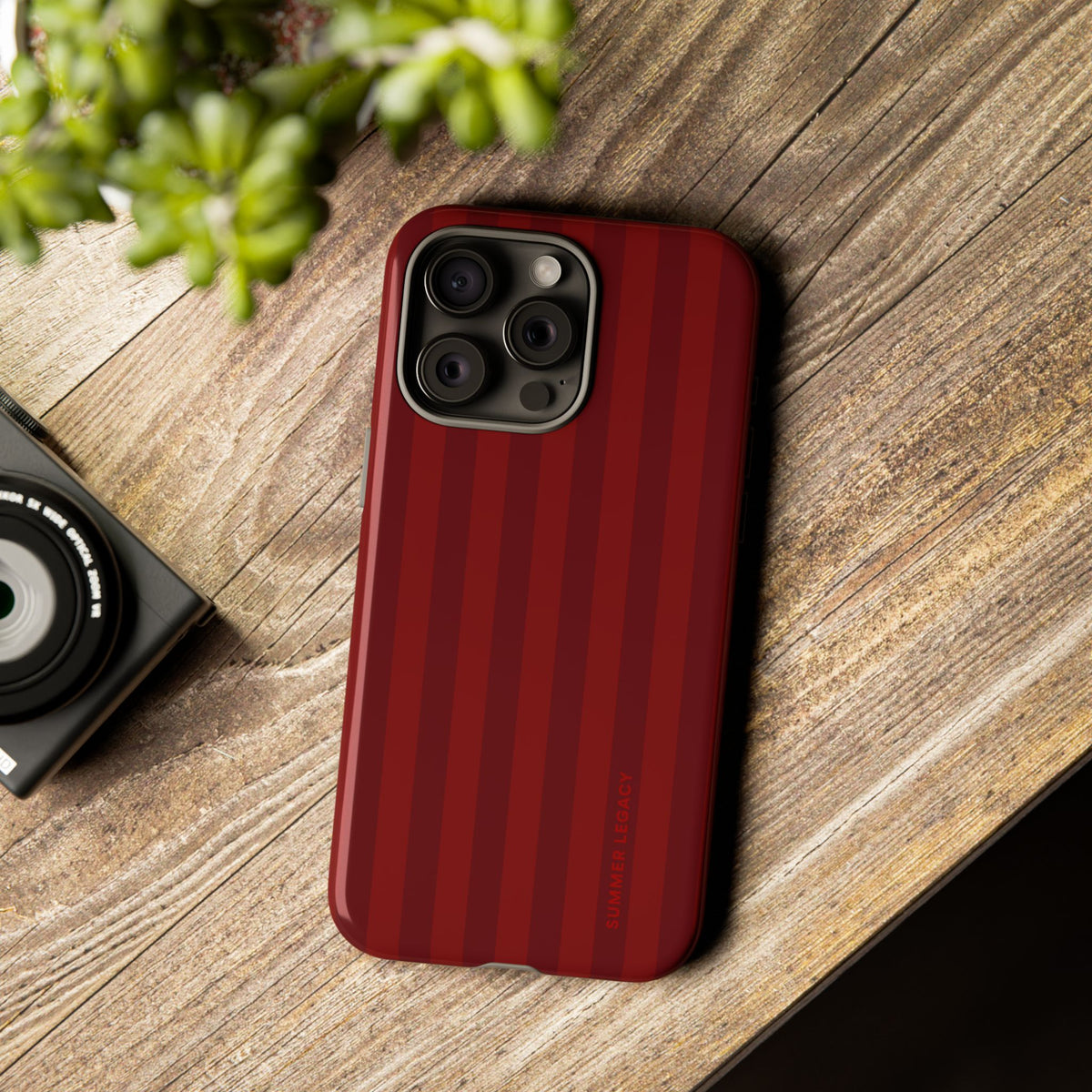 Velvet Stripe iPhone Case