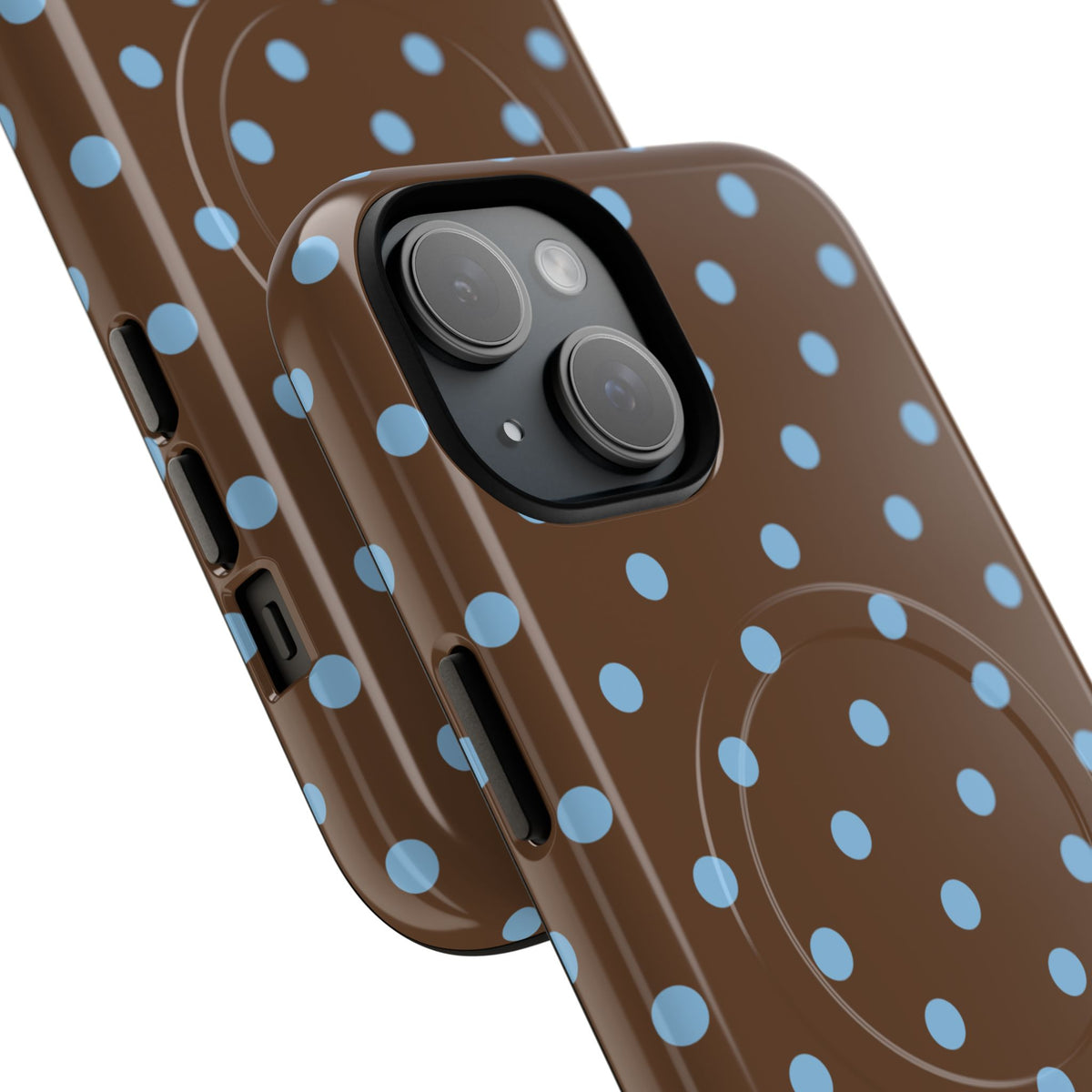 Mocha Polka Dot MagSafe Case