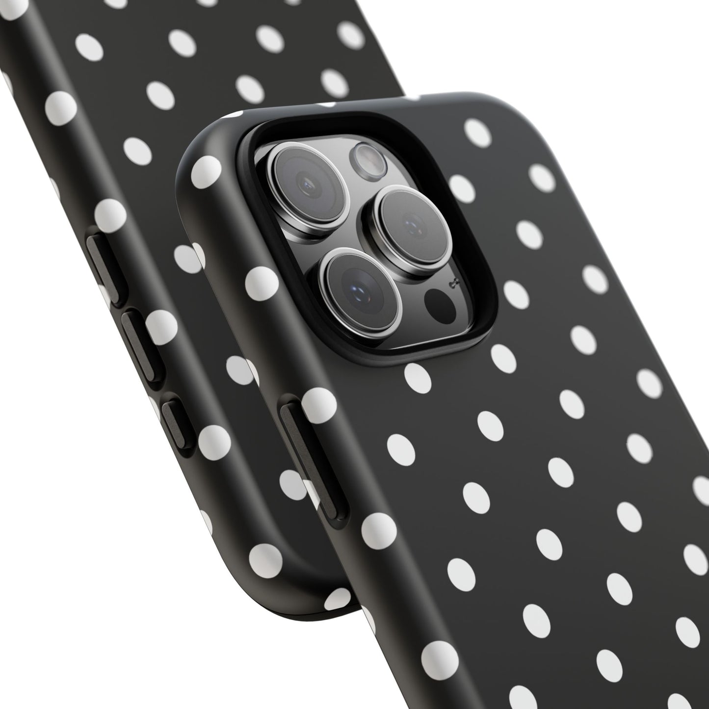 Ebony Polka Dot iPhone Case
