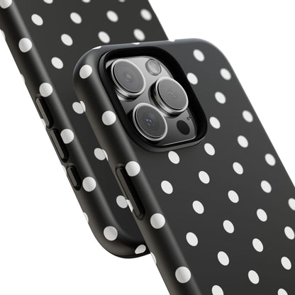 Ebony Polka Dot iPhone Case