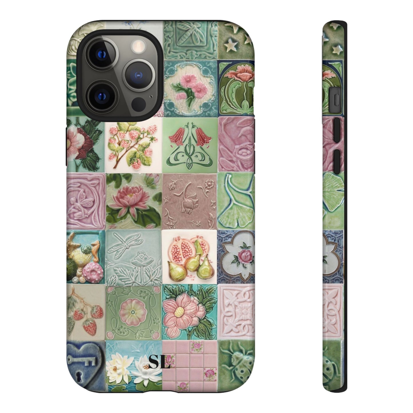 Garden Mosaic Tiles iPhone Case
