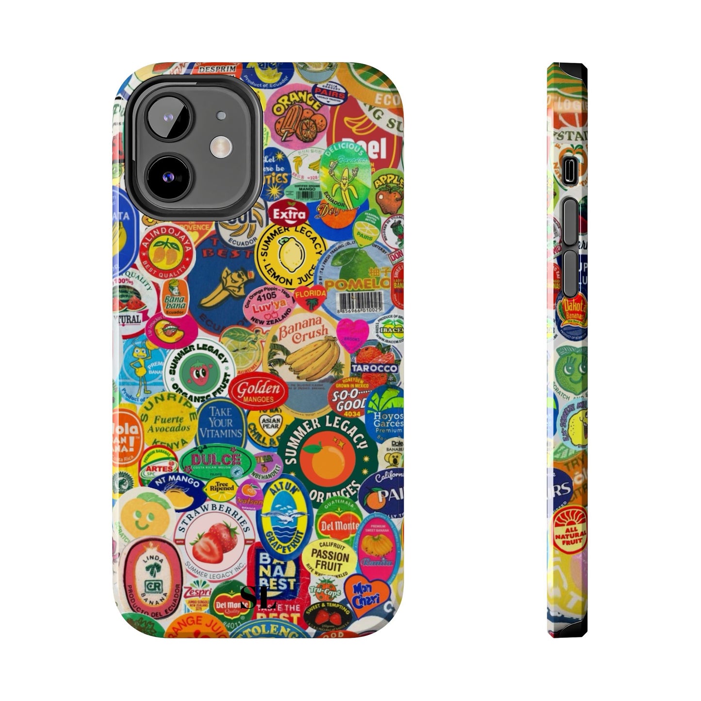 Fruit Sticker iPhone Case