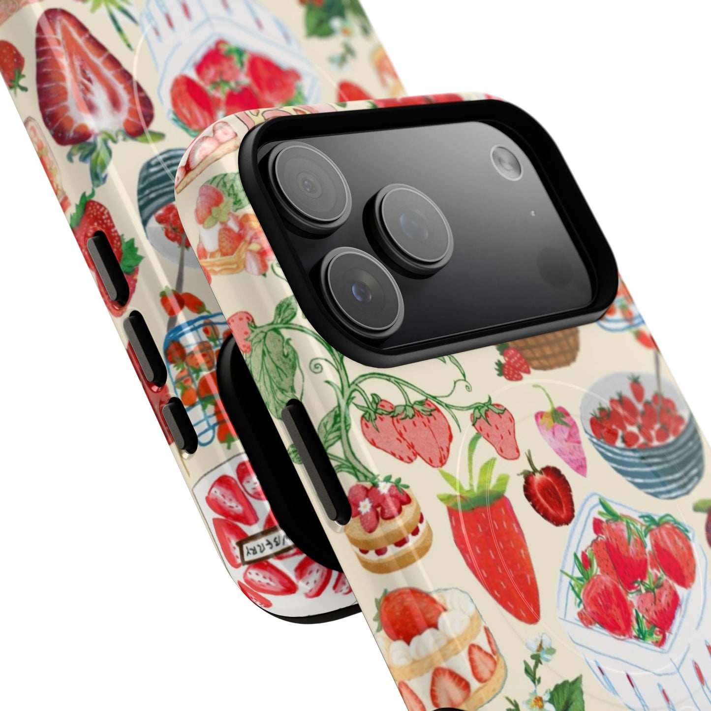 Strawberry Collage MagSafe Case