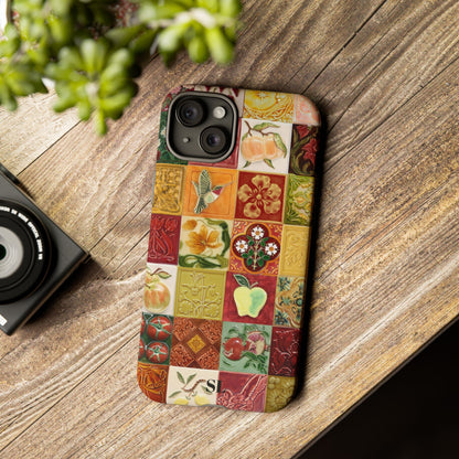 Orchard Mosaic Tiles iPhone Case