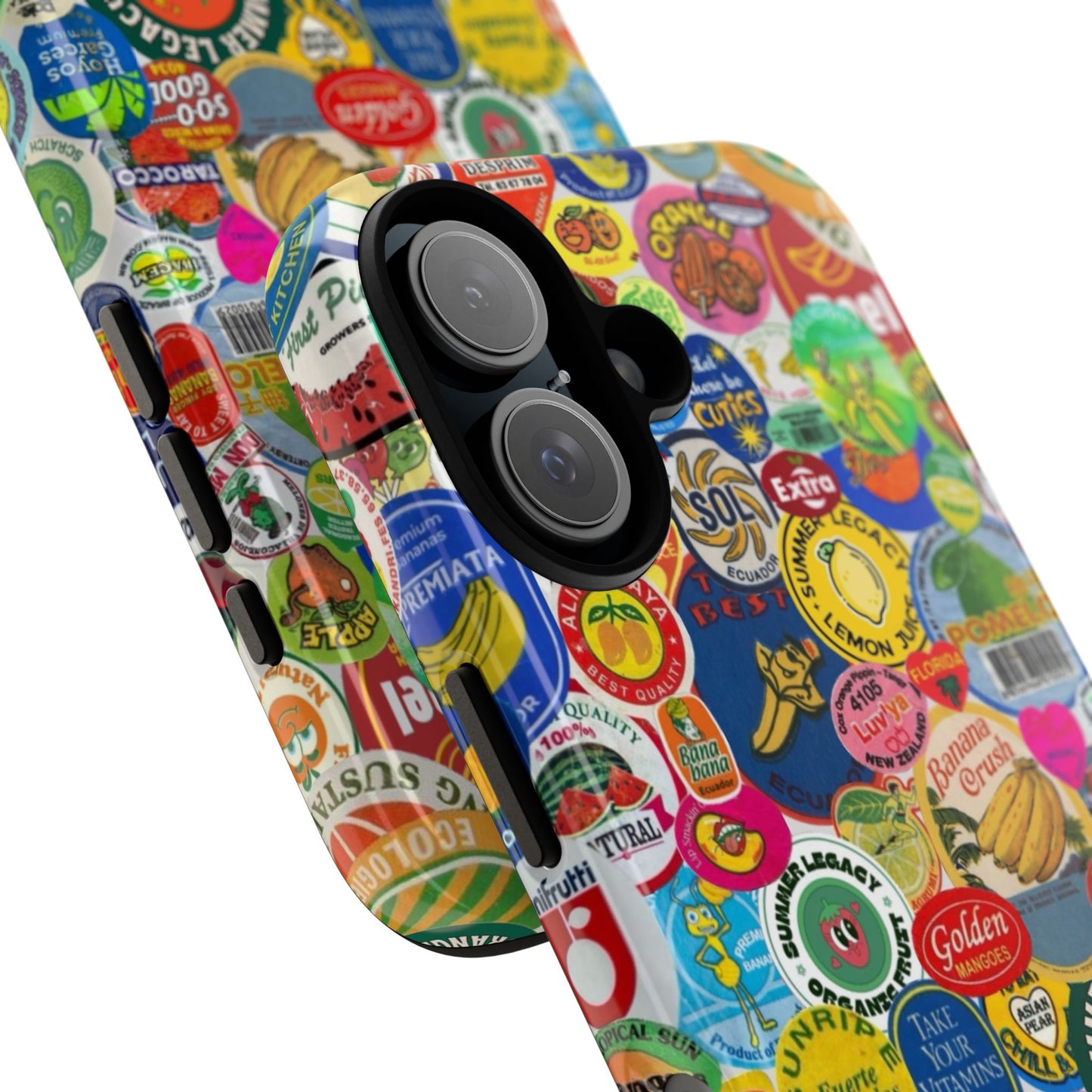 Fruit Stickers iPhone Case