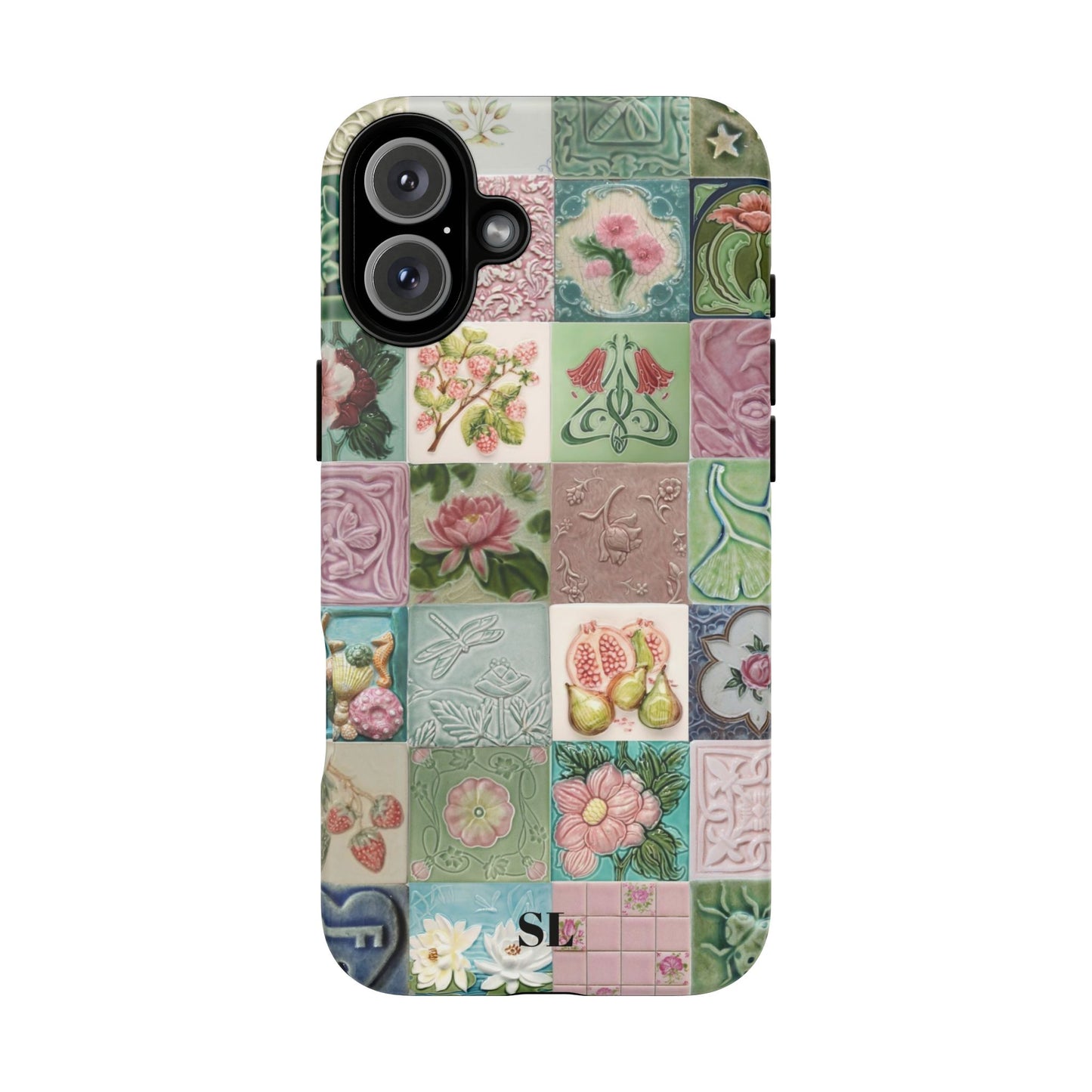 Garden Mosaic Tiles iPhone Case