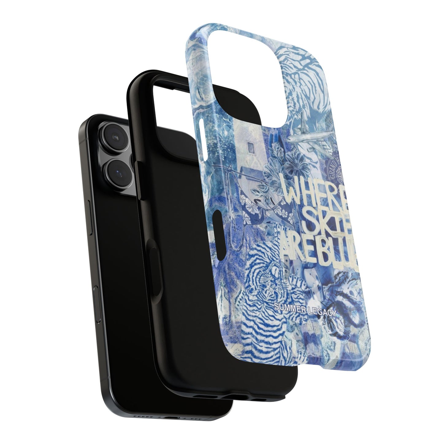 Blue Horizon iPhone Case