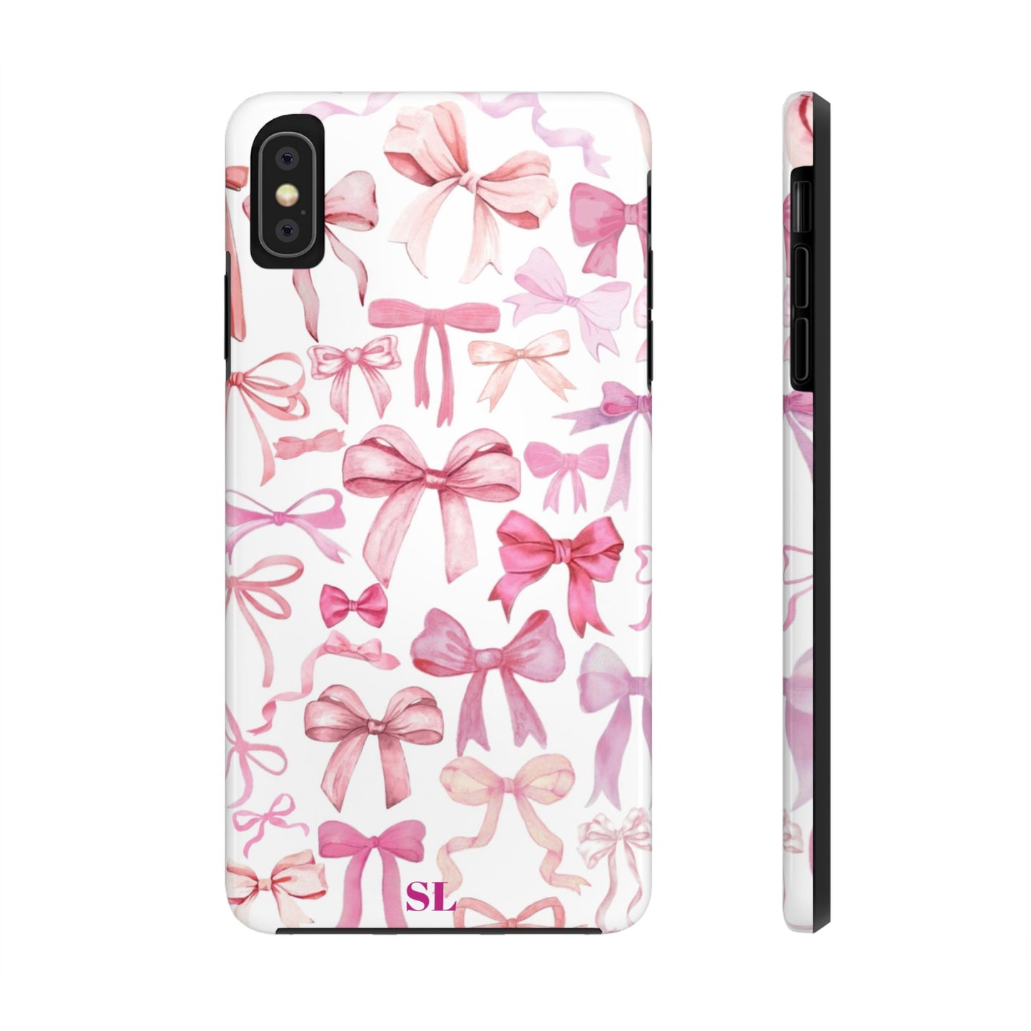 Pink Bows iPhone Case