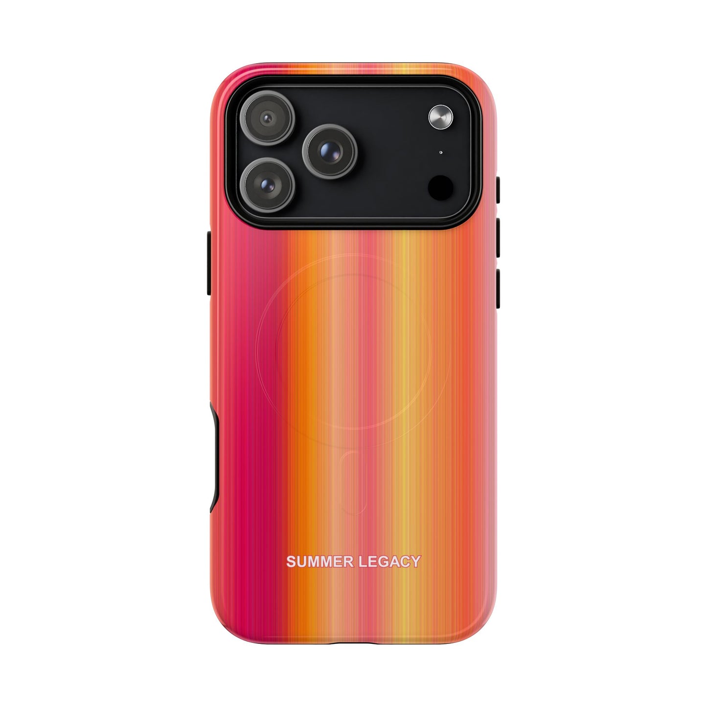 Amber Glow Ombre Stripe MagSafe Case