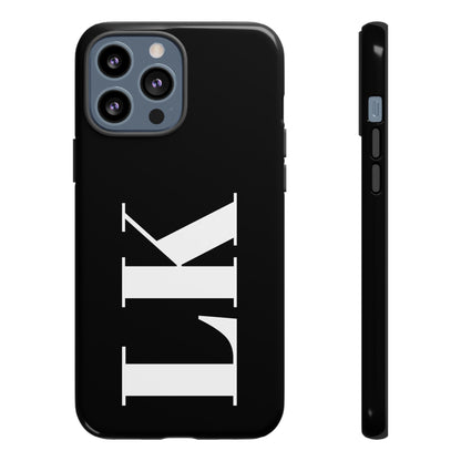 Ebony Custom Initial iPhone Case