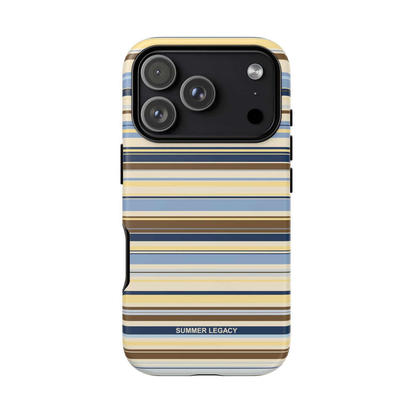 Coconut Multi-stripe iPhone Case