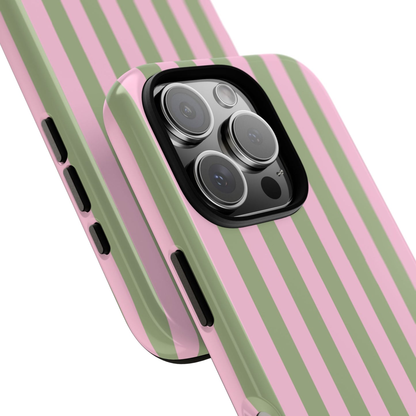 Guava Stripe iPhone Case