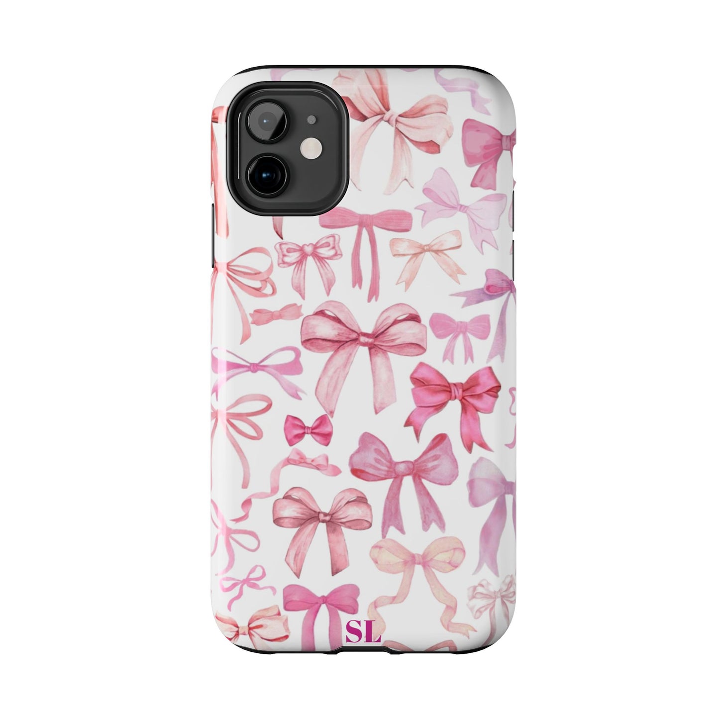 Pink Bows iPhone Case