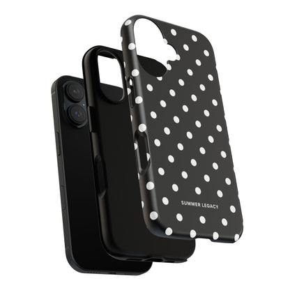 Ebony Polka Dot iPhone Case