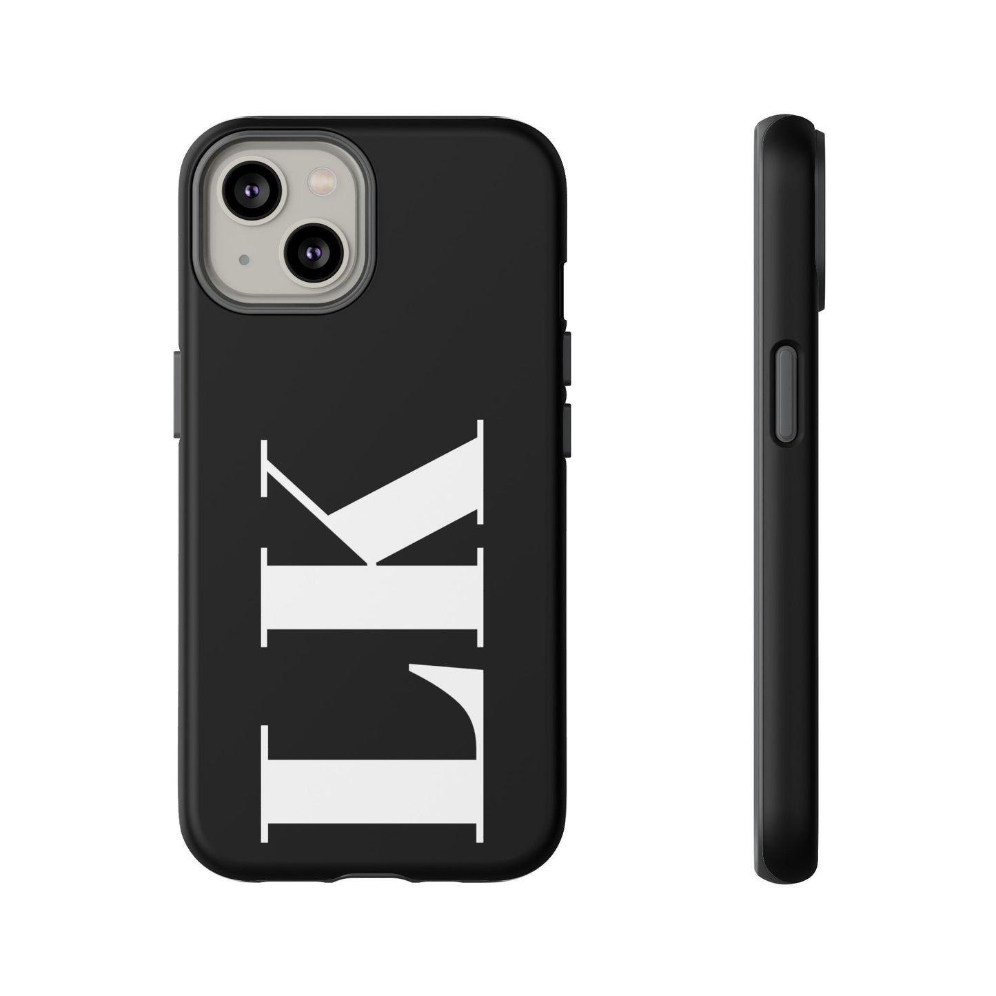 Ebony Custom Initial iPhone Case