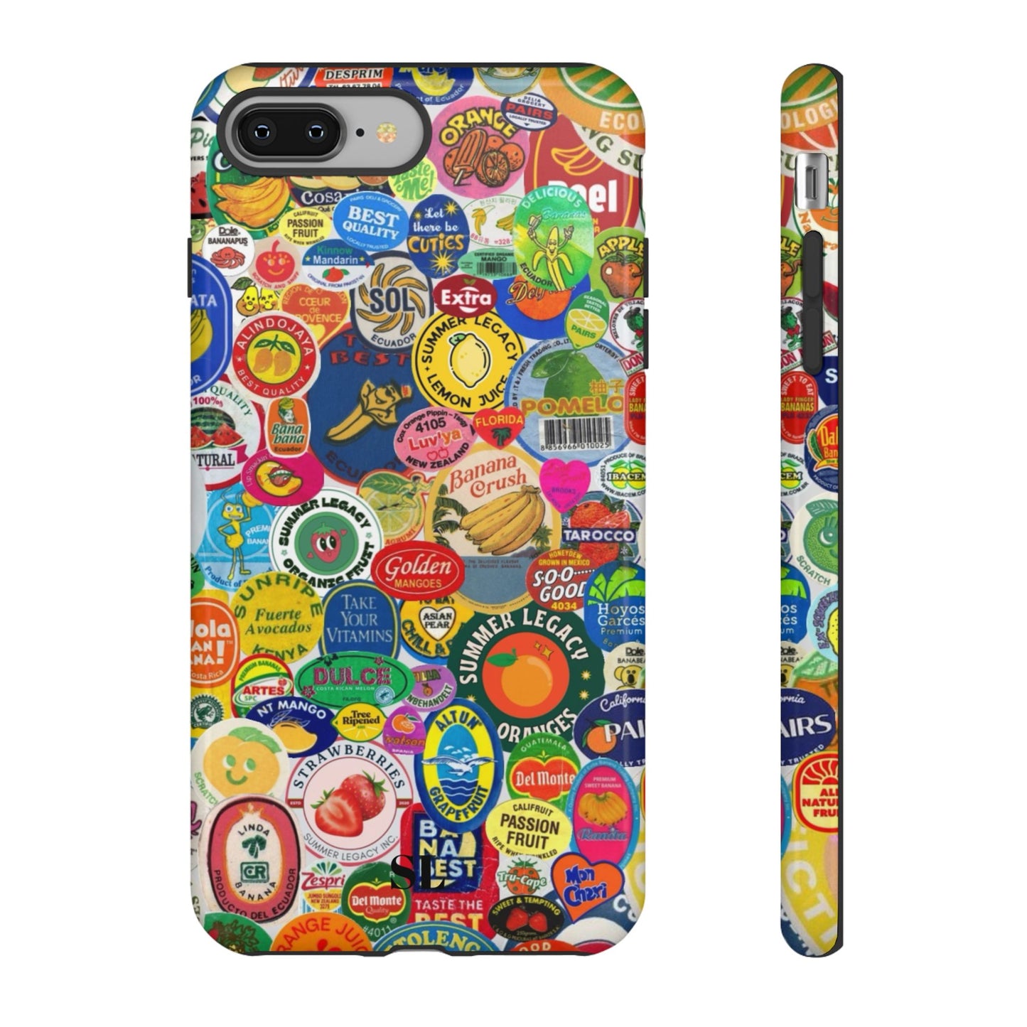 Fruit Stickers iPhone Case