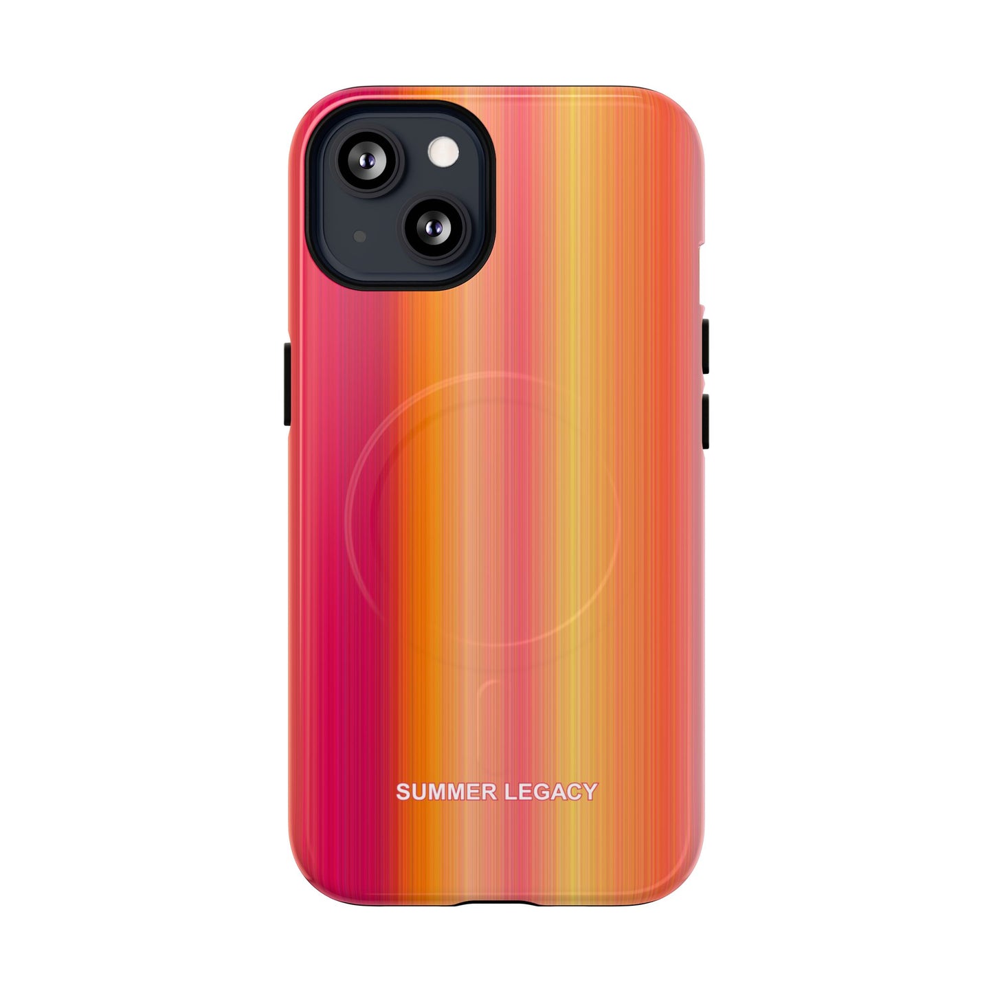 Amber Glow Ombre Stripe MagSafe Case