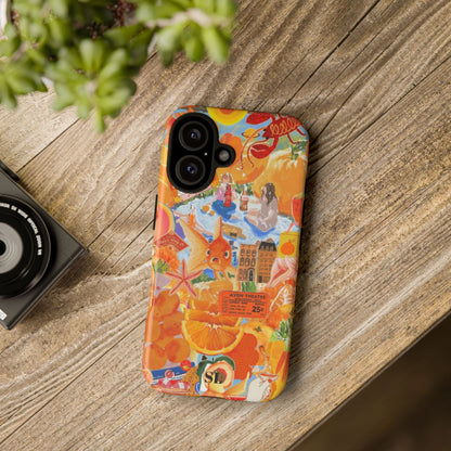 Orange Goldfish iPhone Case