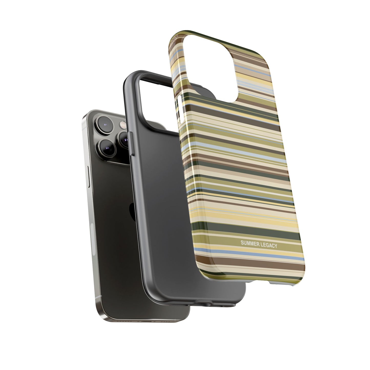 Palm Multi-stripe iPhone Case