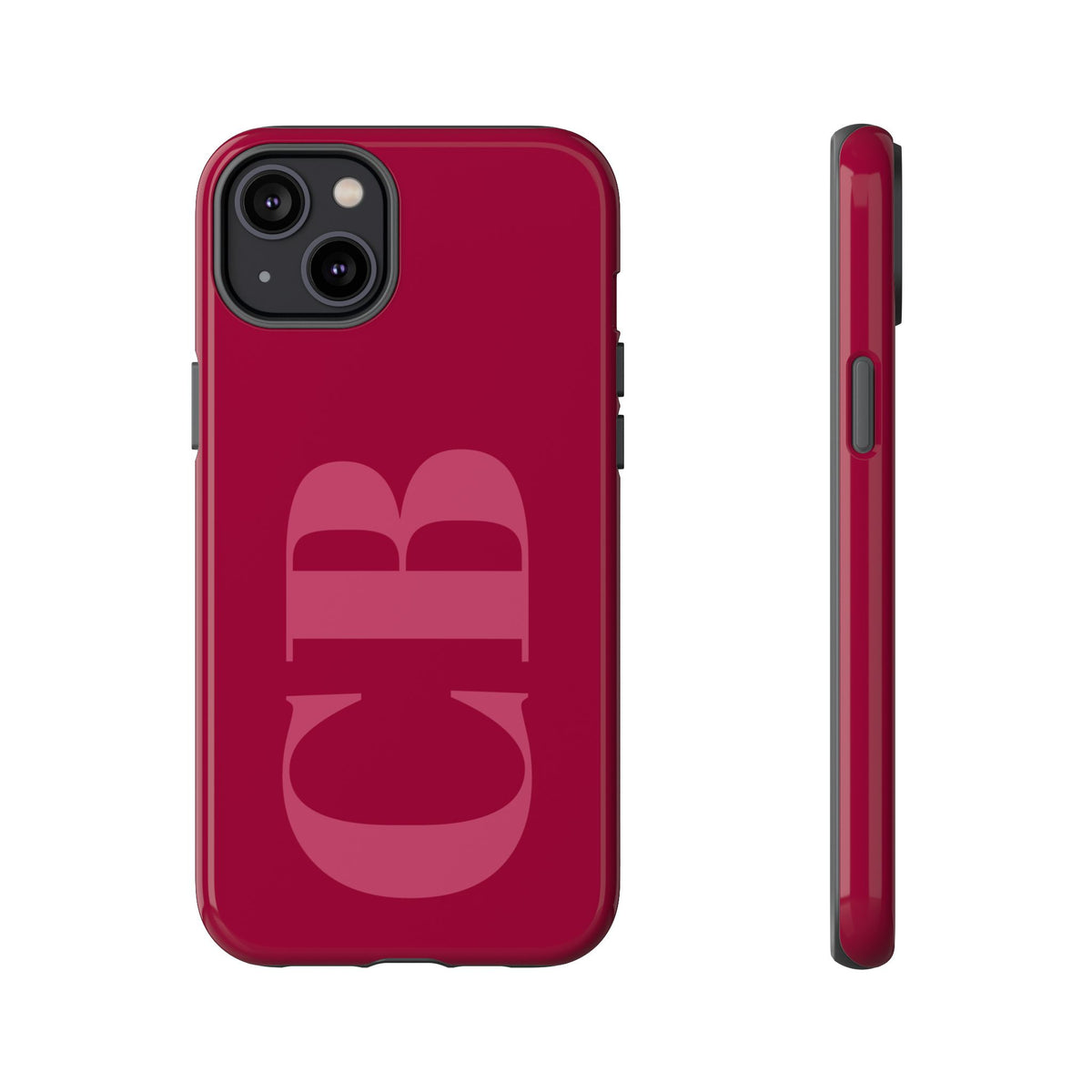 Berry Custom Initial iPhone Case
