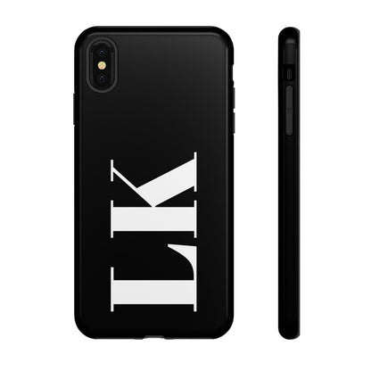 Ebony Custom Initial iPhone Case