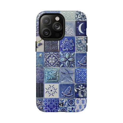 Midnight Mosaic Tiles MagSafe Case