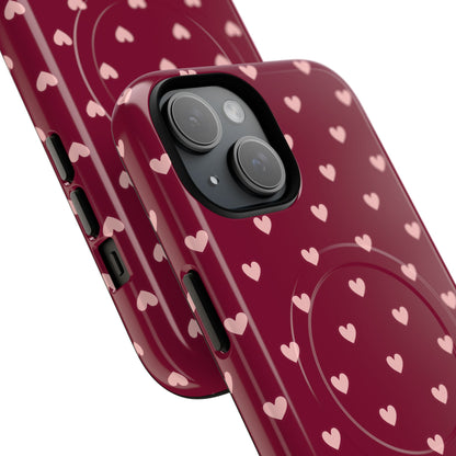 Berry Hearts MagSafe Case