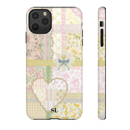 Garden Quilt Patchwork iPhone Case