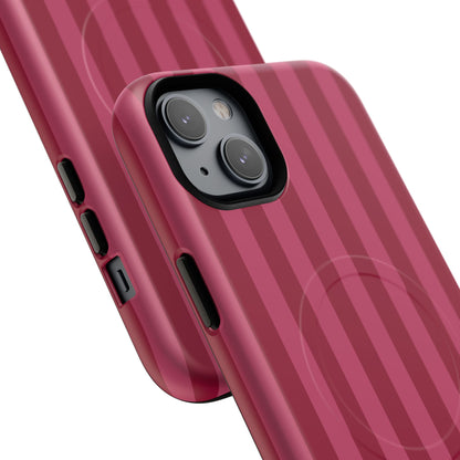Berry Stripe MagSafe Case