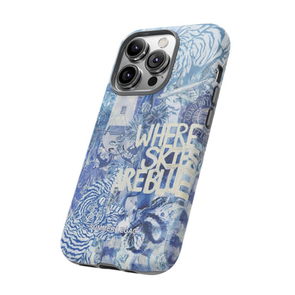 Blue Horizon iPhone Case