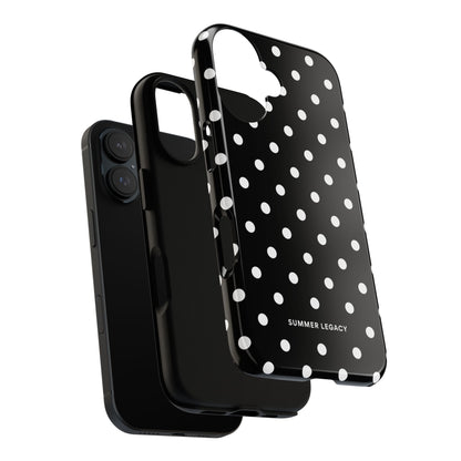 Ebony Polka Dot iPhone Case