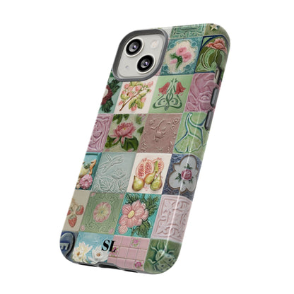 Garden Mosaic Tiles iPhone Case