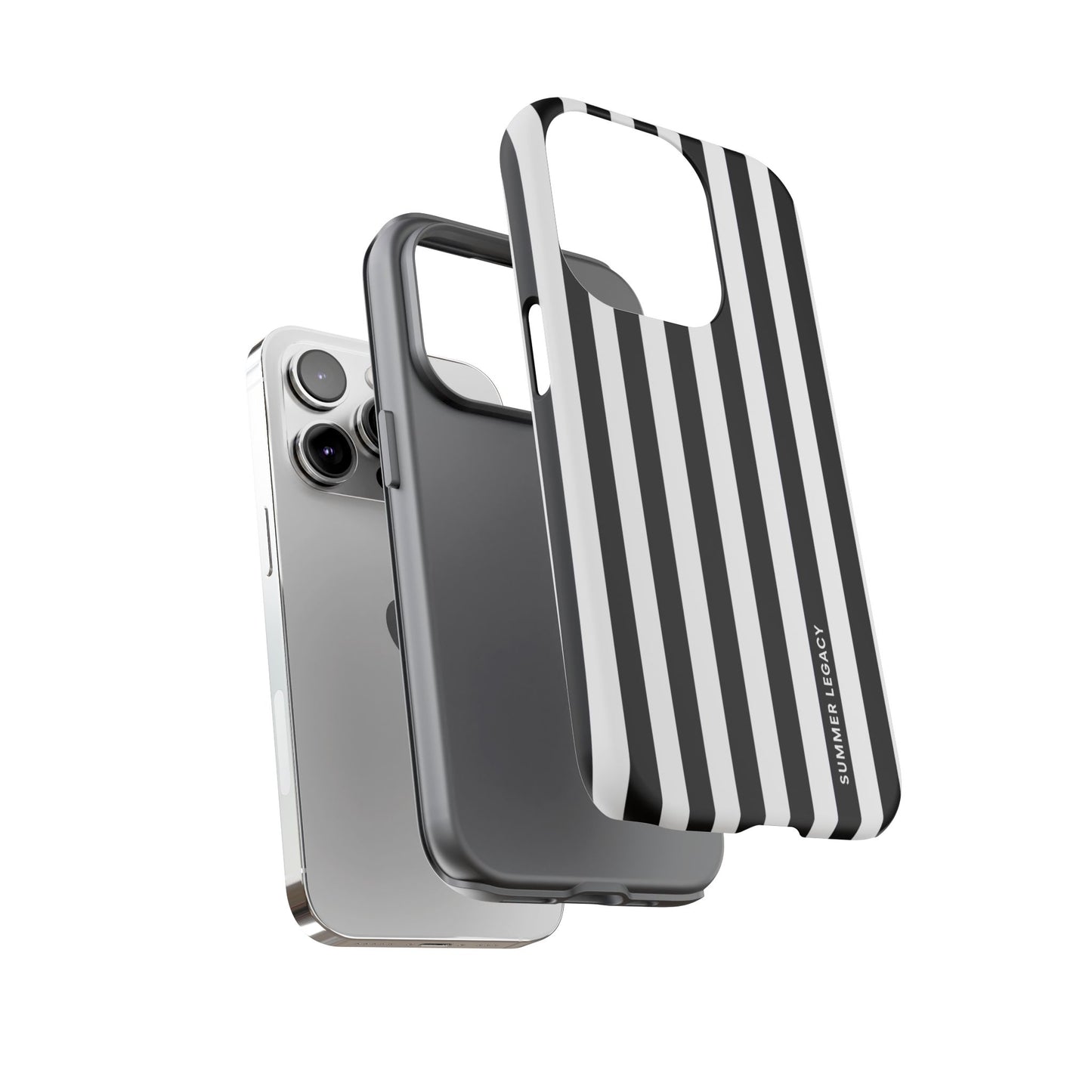 Ebony Stripe iPhone Case