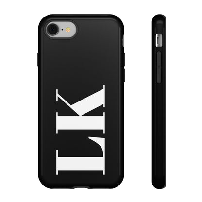 Ebony Custom Initial iPhone Case