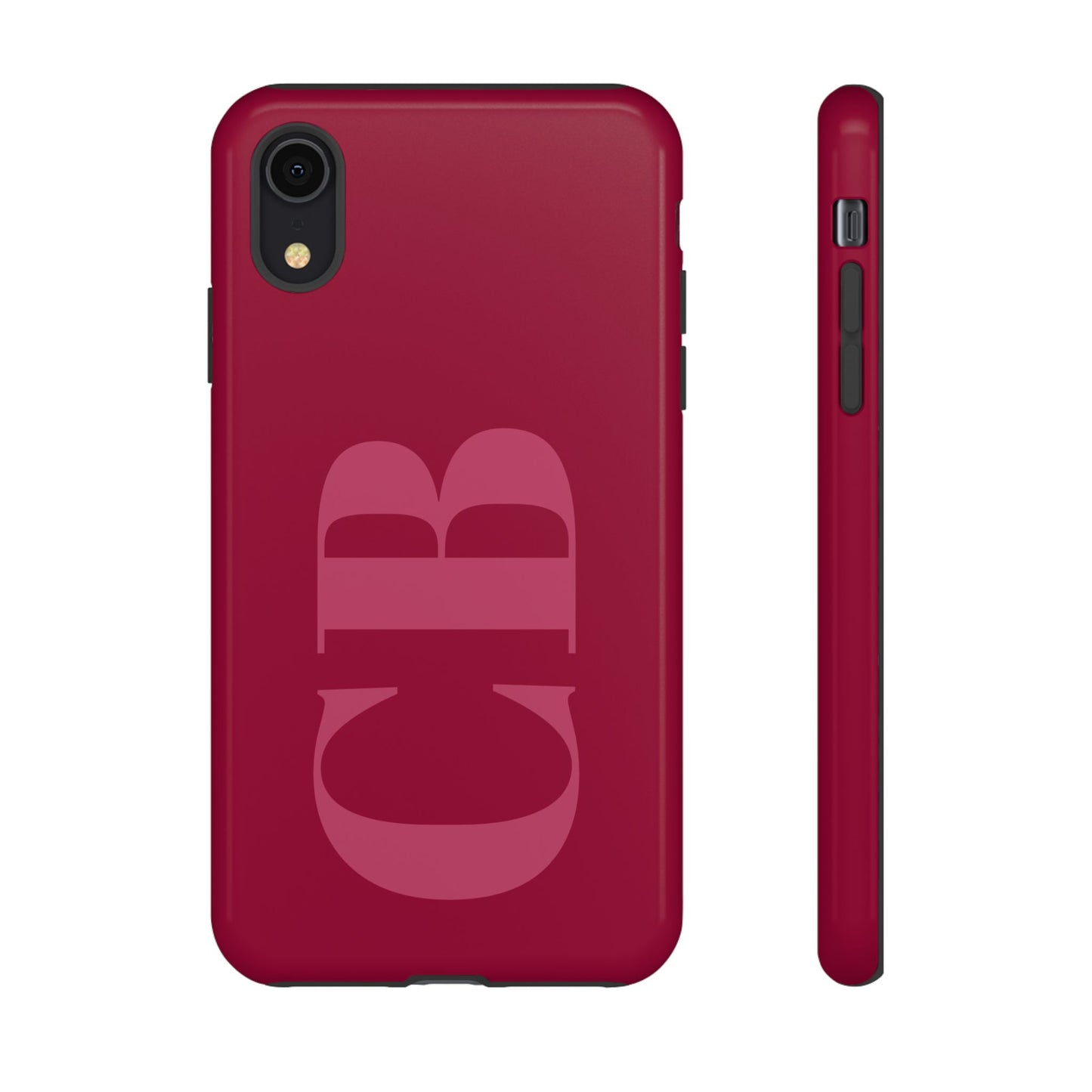Berry Custom Initial iPhone Case