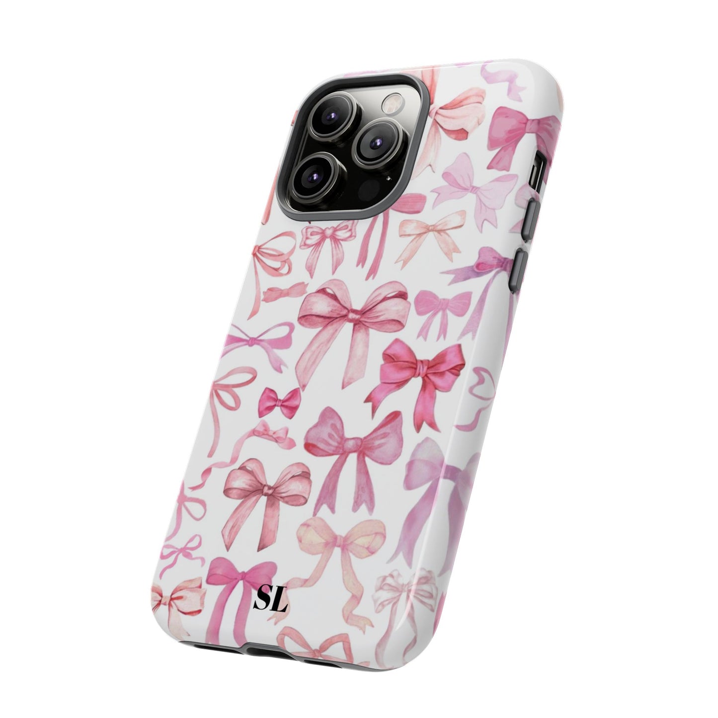 Pink Bows iPhone Case