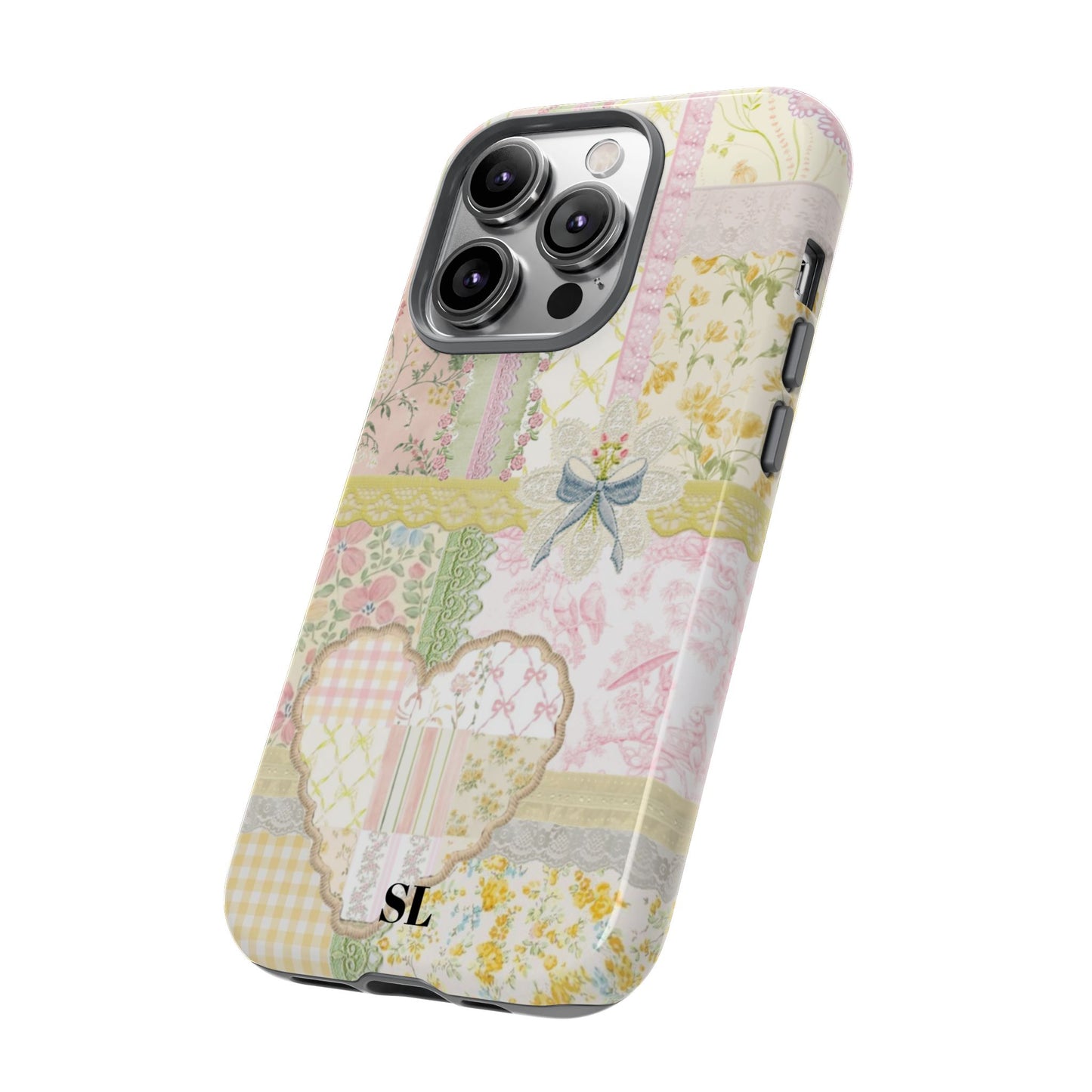 Garden Quilt Patchwork iPhone Case