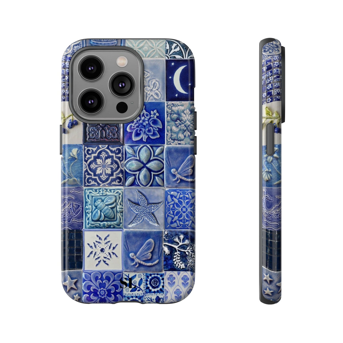 Midnight Mosaic Tiles iPhone Case